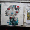 Blue portrait | Collage de Manel Villalonga | Compra arte en Flecha.es