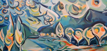 © Porta ad Shangri-La | Pintura de RICHARD MARTIN | Compra arte en Flecha.es