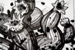 Sur Plants 1 | Pintura de Yana Medow | Compra arte en Flecha.es