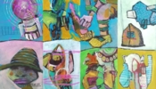 Abstract fragments 12 | Pintura de Francisco Santos | Compra arte en Flecha.es