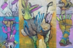 Abstract fragments 16 | Pintura de Francisco Santos | Compra arte en Flecha.es