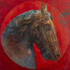 Cabeza de caballo | Pintura de Álvarez Cebrián | Compra arte en Flecha.es