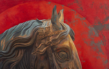 Cabeza de caballo | Pintura de Álvarez Cebrián | Compra arte en Flecha.es