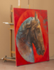 Cabeza de caballo | Pintura de Álvarez Cebrián | Compra arte en Flecha.es