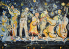 © Swing stars | Pintura de RICHARD MARTIN | Compra arte en Flecha.es