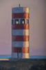 Farolim da Barra do Douro II | Pintura de Álvarez Cebrián | Compra arte en Flecha.es