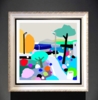 Parque del mar (61x61cm) | Dibujo de ALEJOS | Compra arte en Flecha.es