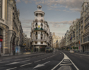 Gran Vía domingo por la mañana | Fotografía de Leticia Felgueroso | Compra arte en Flecha.es