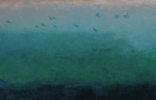 Playa inspirada en Miami | Pintura de Anastasia Woron | Compra arte en Flecha.es