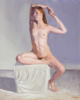 Mujer pájaro | Pintura de Ignacio Mateos | Compra arte en Flecha.es
