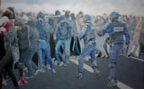 LA CARGA | Pintura de Jose Belloso | Compra arte en Flecha.es