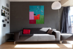 Sky land II | Pintura de Luis Medina | Compra arte en Flecha.es