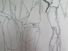 Grupo de adolescentes | Dibujo de JESÚS MANUEL MORENO | Compra arte en Flecha.es