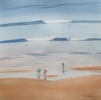 Mirando el mar | Pintura de Chela Grijelmo | Compra arte en Flecha.es