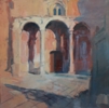 Pórtico de Santo Domingo | Pintura de Rosa cano | Compra arte en Flecha.es