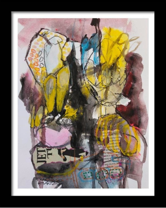 Estudio del dia: Serie 2.8 |Pintura de Francisco Santos | Compra arte en Flecha.es