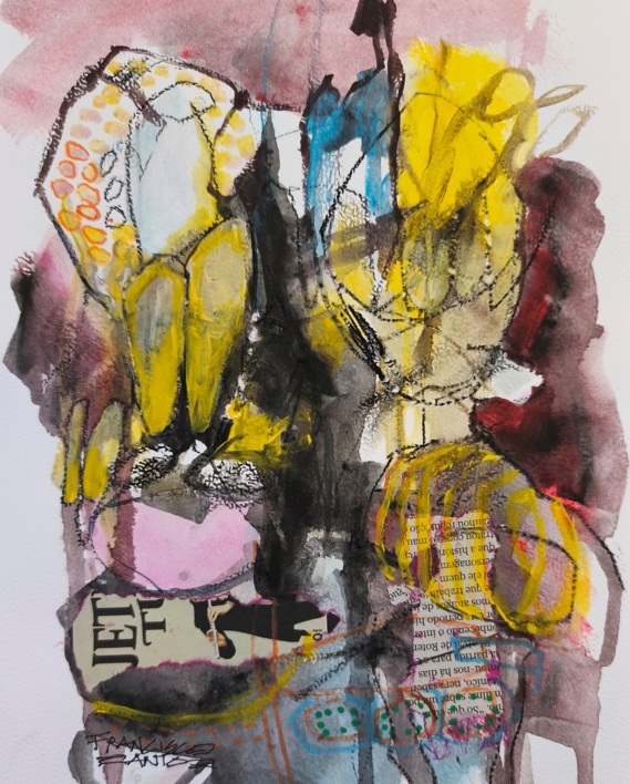 Estudio del dia: Serie 2.8 | Pintura de Francisco Santos | Compra arte en Flecha.es