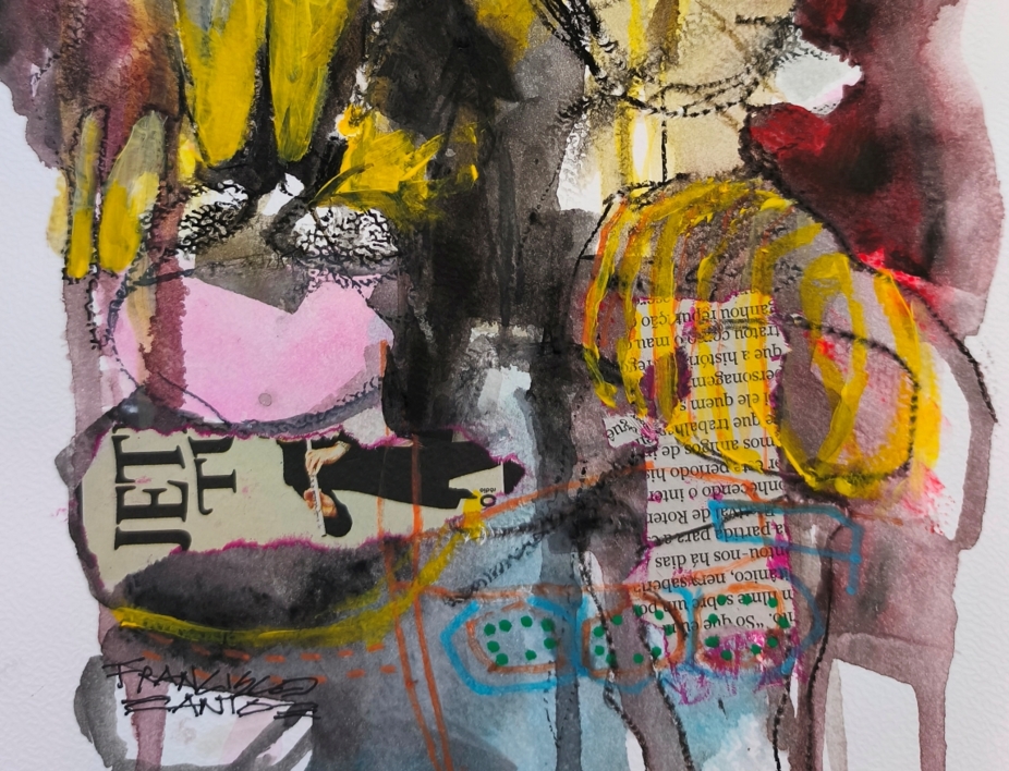Estudio del dia: Serie 2.8 | Pintura de Francisco Santos | Compra arte en Flecha.es
