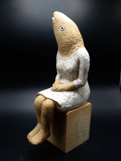 Mujer pez|EsculturadeMar Ferrero| Compra arte en Flecha.es