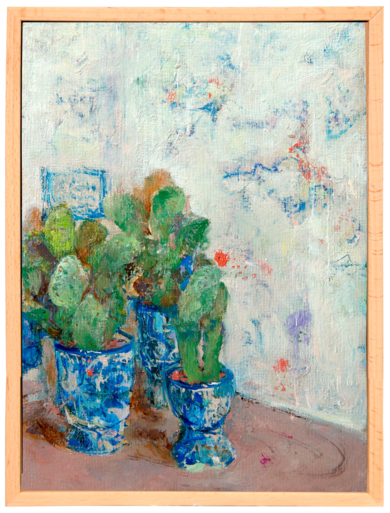 Patio Andaluz sin geranio|PinturadeRicardo Sanchezt| Compra arte en Flecha.es